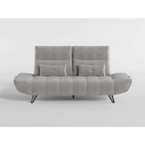 Quonsett Gray Sofa with Power Adjustable Seat from Homelegance - Luna Furniture