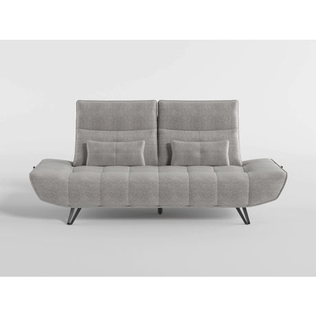 Quonsett Gray Sofa with Power Adjustable Seat from Homelegance - Luna Furniture