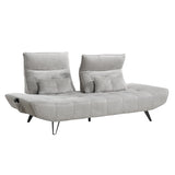 Quonsett Light Gray Sofa with Power Adjustable Seat from Homelegance - Luna Furniture