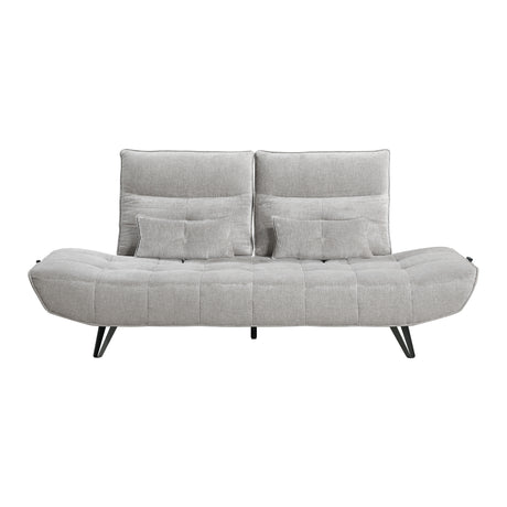 Quonsett Light Gray Sofa with Power Adjustable Seat from Homelegance - Luna Furniture