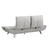 Quonsett Light Gray Sofa with Power Adjustable Seat from Homelegance - Luna Furniture