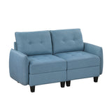 9557BUE-2* (2)Loveseat from Homelegance - Luna Furniture