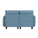 9557BUE-2* (2)Loveseat from Homelegance - Luna Furniture