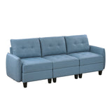 9557BUE-3* (3)Sofa from Homelegance - Luna Furniture
