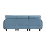 9557BUE-3* (3)Sofa from Homelegance - Luna Furniture