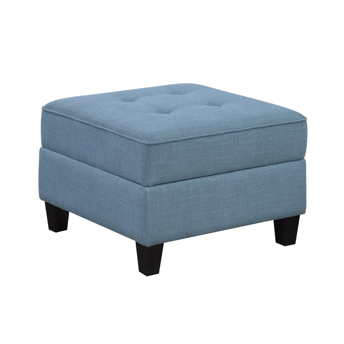 9557BUE*7SC2OT (7)7-Piece Sectional with Storage and Two Ottomans from Homelegance - Luna Furniture