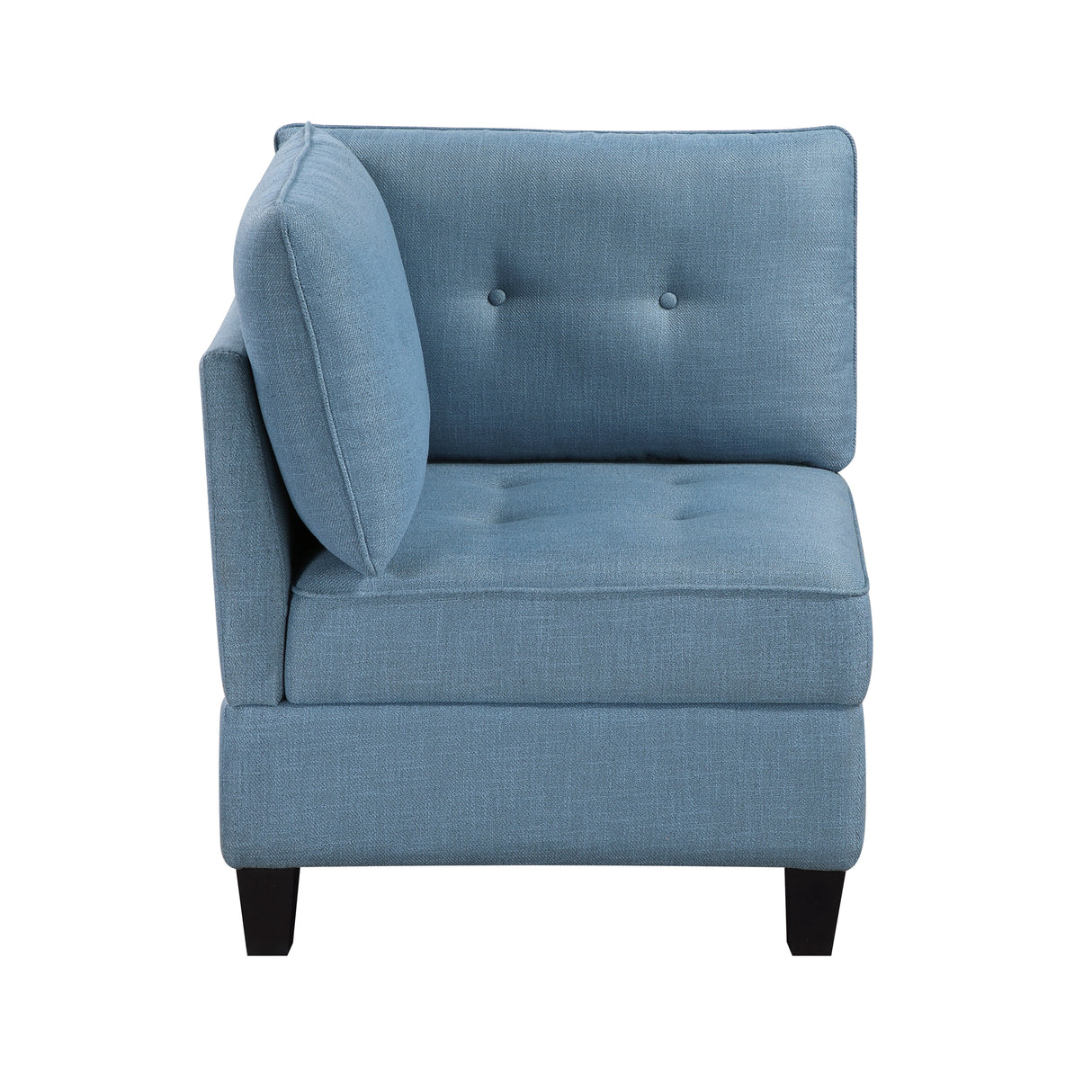 9557BUE-CR Corner Seat with Storage from Homelegance - Luna Furniture