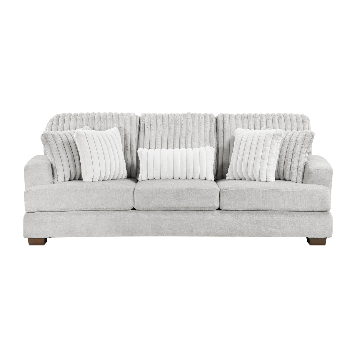 9557BUE-AC Armless Chair with Storage from Homelegance - Luna Furniture