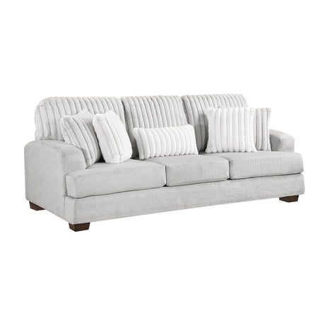 Garren Blue Armless Chair with Storage from Homelegance - Luna Furniture