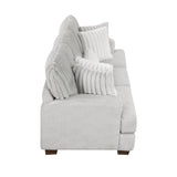 9557BUE-AC Armless Chair with Storage from Homelegance - Luna Furniture