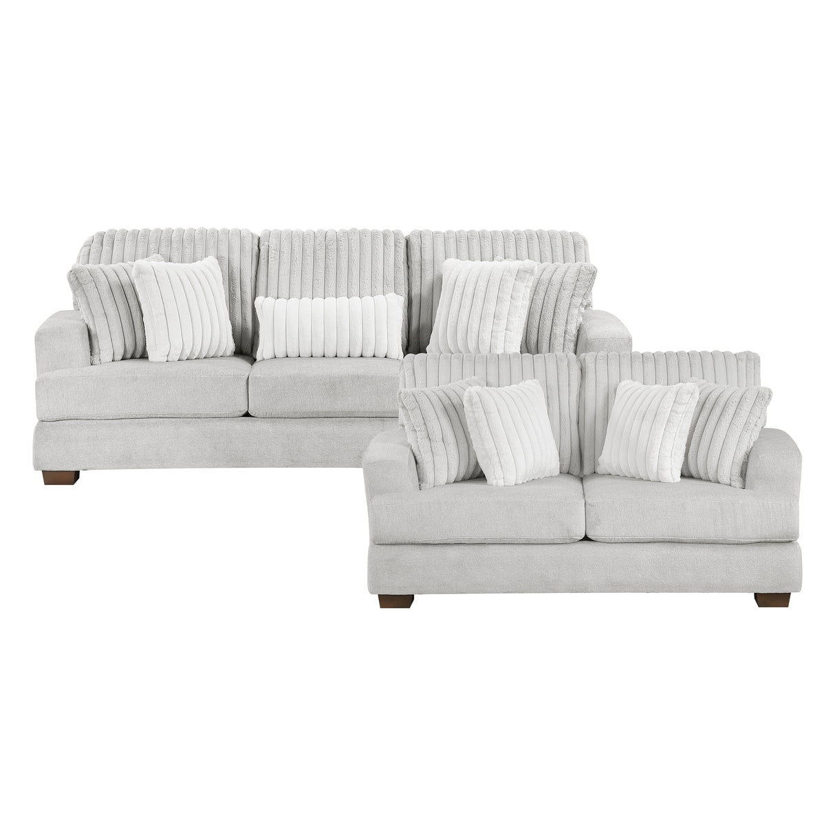 9557BUE-AC Armless Chair with Storage from Homelegance - Luna Furniture