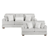 9557BUE-AC Armless Chair with Storage from Homelegance - Luna Furniture