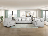 Santiago Light Gray Loveseat from Homelegance - Luna Furniture