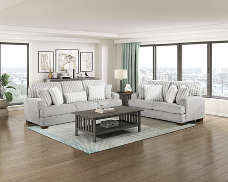 Santiago Light Gray Living Room Set from Homelegance - Luna Furniture