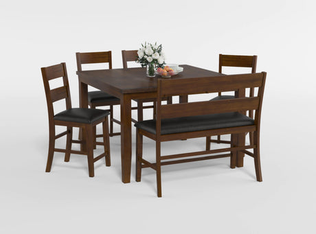 Mantello Cherry Counter Height Chair, Set of 2 from Homelegance - Luna Furniture