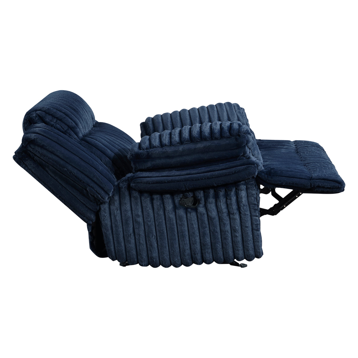 Goodland Black Double Reclining Sofa from Homelegance - Luna Furniture