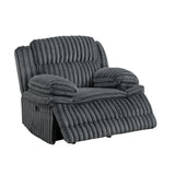Goodland Blue Double Reclining Sofa from Homelegance - Luna Furniture