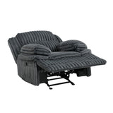 Goodland Blue Double Reclining Sofa from Homelegance - Luna Furniture