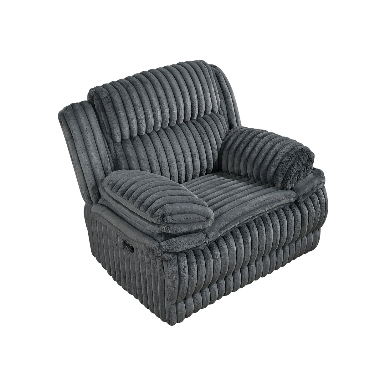 Goodland Blue Double Reclining Sofa from Homelegance - Luna Furniture
