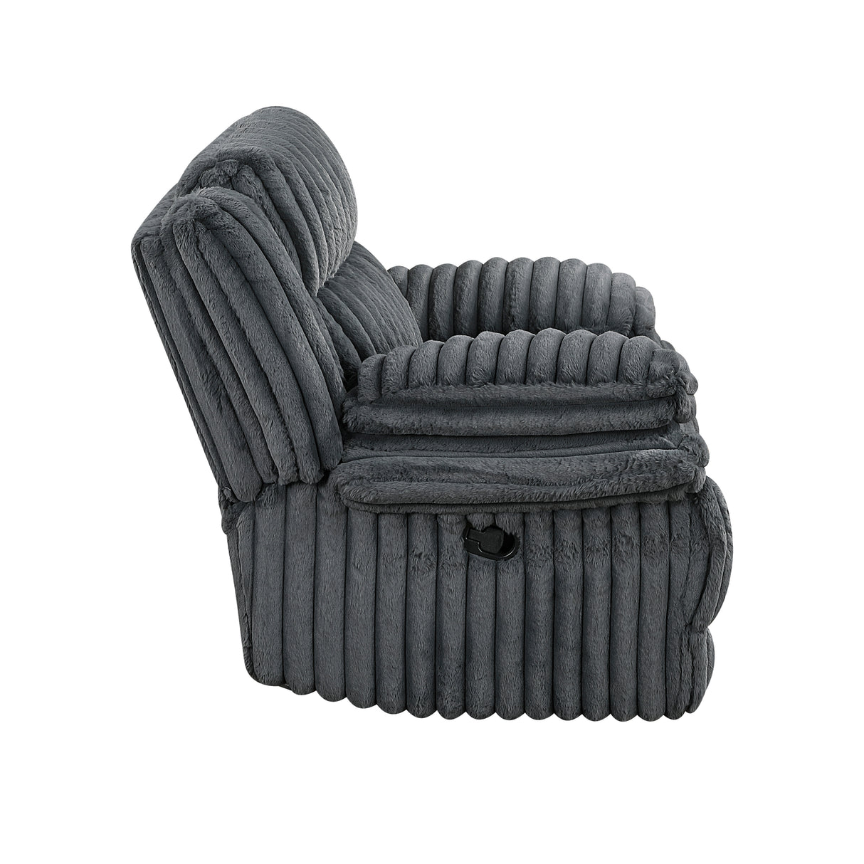 Goodland Blue Double Reclining Sofa from Homelegance - Luna Furniture