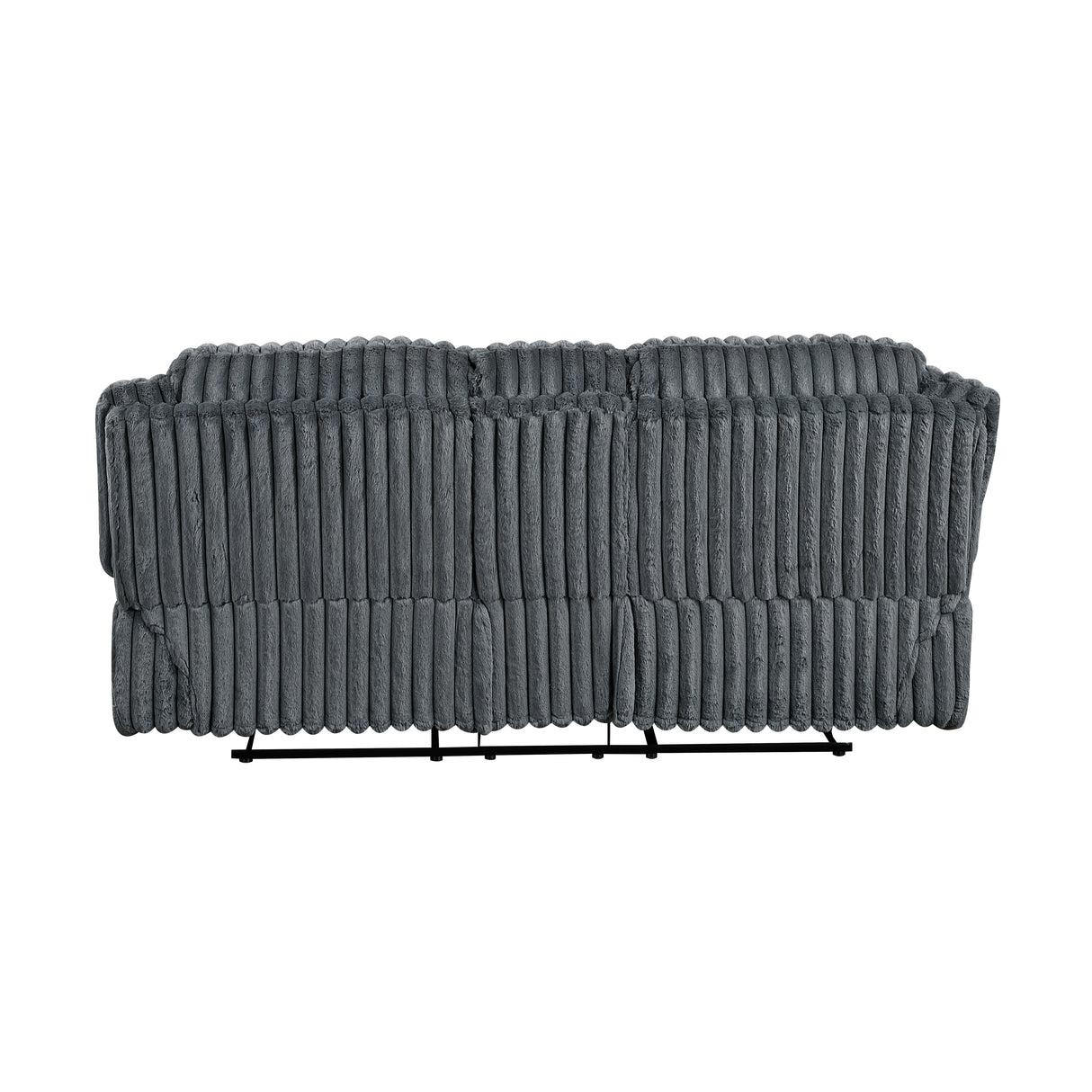 Goodland Dark Gray Double Reclining Sofa from Homelegance - Luna Furniture