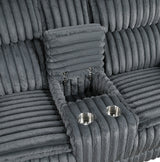 Goodland Dark Gray Glider Reclining Chair