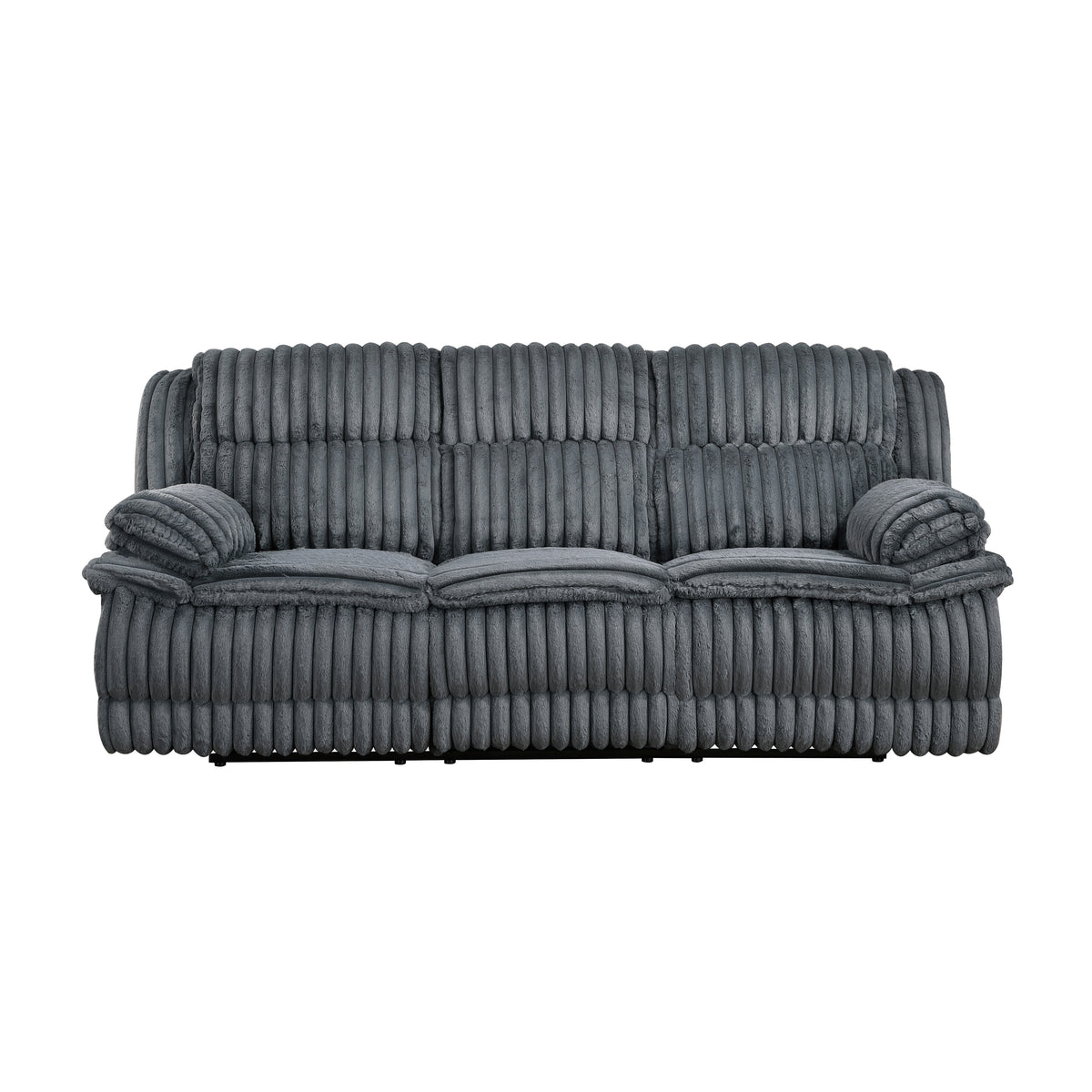 Goodland Dark Gray Glider Reclining Chair