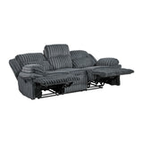 Goodland Dark Gray Glider Reclining Chair