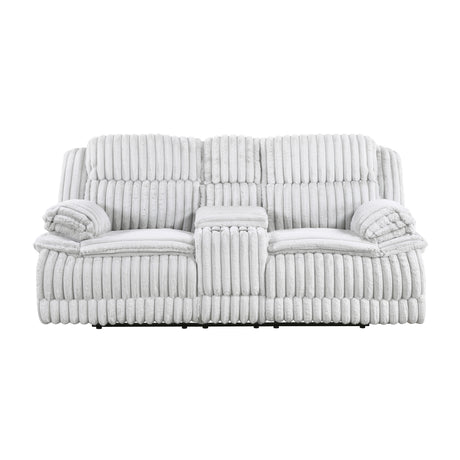 Goodland Dark Gray Double Reclining Sofa from Homelegance - Luna Furniture