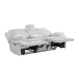 Goodland Dark Gray Double Reclining Sofa