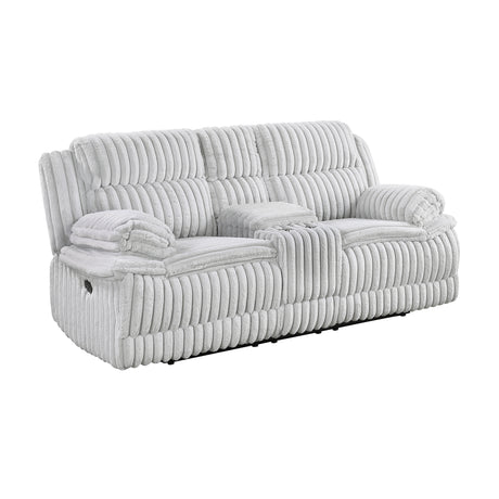 Goodland Dark Gray Double Reclining Sofa from Homelegance - Luna Furniture