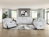 Goodland Gray Double Reclining Sofa from Homelegance - Luna Furniture