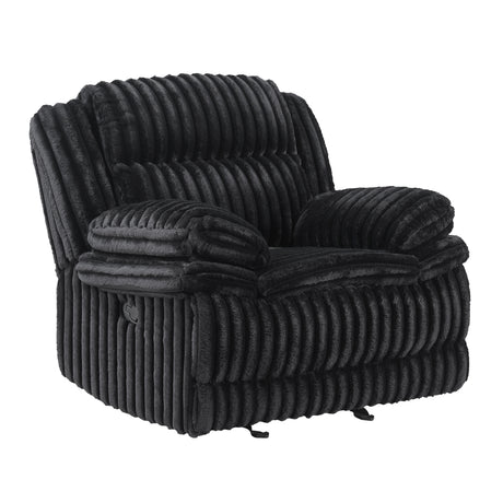 Goodland Black Double Reclining Living Room Set from Homelegance - Luna Furniture