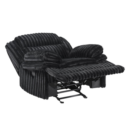 Goodland Black Double Reclining Living Room Set from Homelegance - Luna Furniture