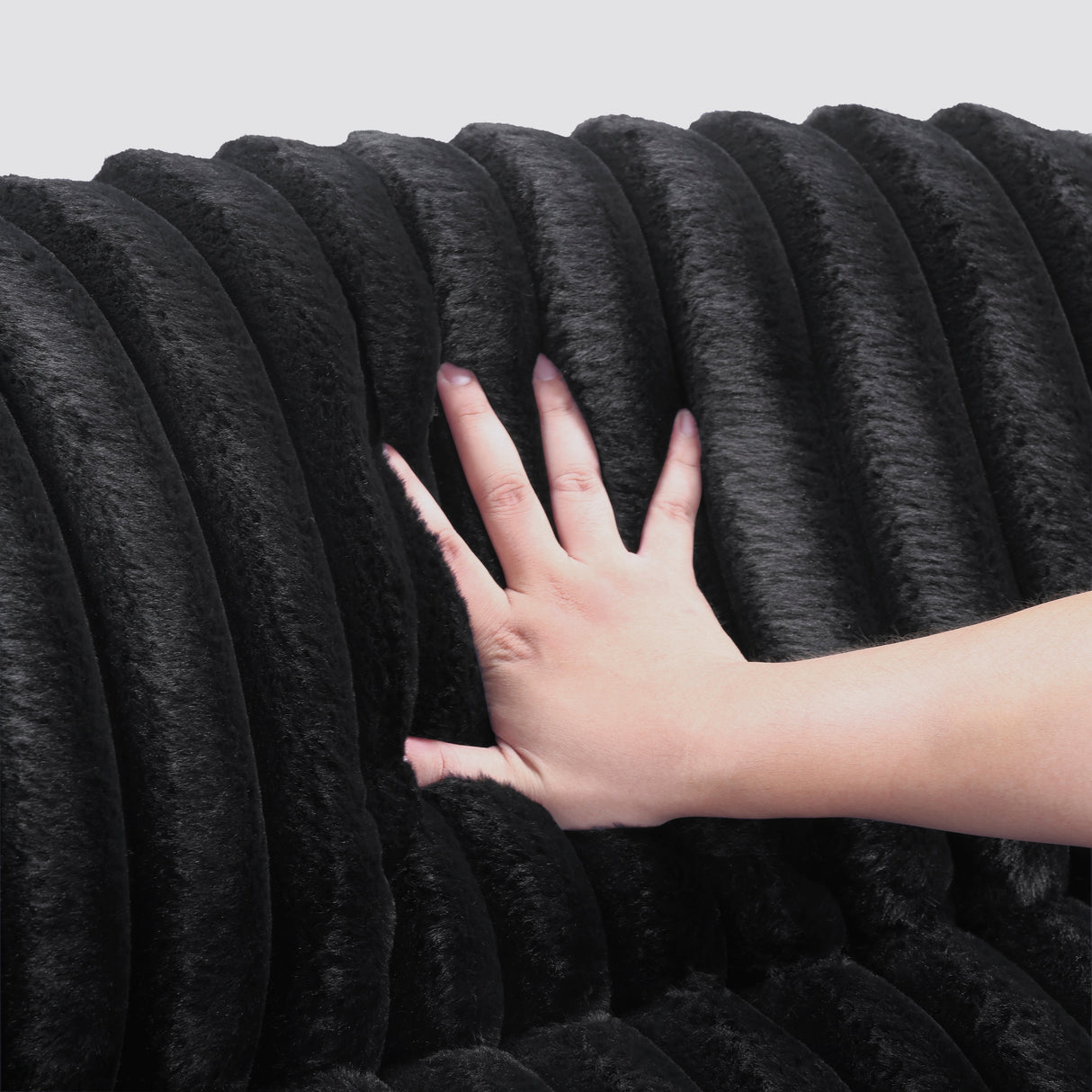 Goodland Black Double Reclining Sofa from Homelegance - Luna Furniture