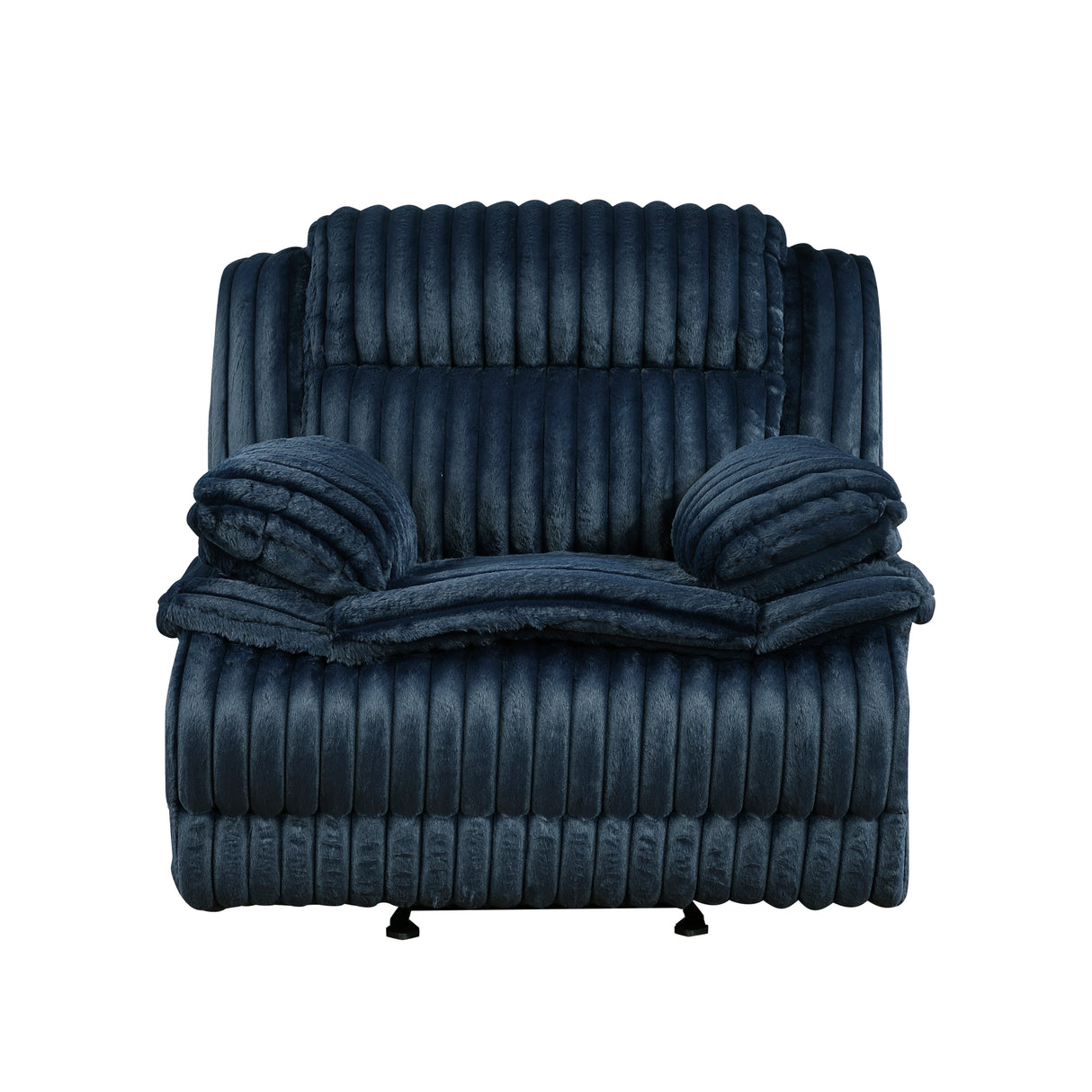 Goodland Blue Glider Reclining Chair from Homelegance - Luna Furniture