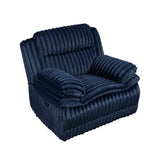 Goodland Blue Glider Reclining Chair from Homelegance - Luna Furniture