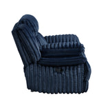 Goodland Blue Glider Reclining Chair from Homelegance - Luna Furniture