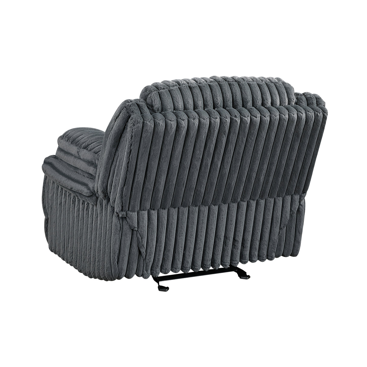 Goodland Dark Gray Double Reclining Living Room Set from Homelegance - Luna Furniture