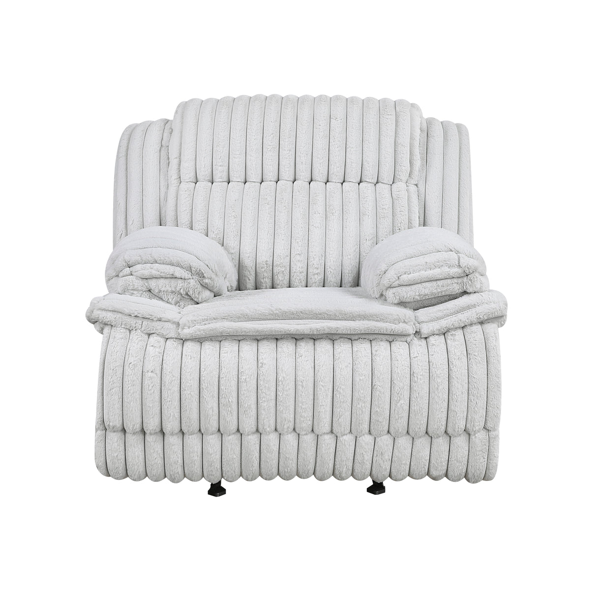 Goodland Gray Glider Reclining Chair from Homelegance - Luna Furniture