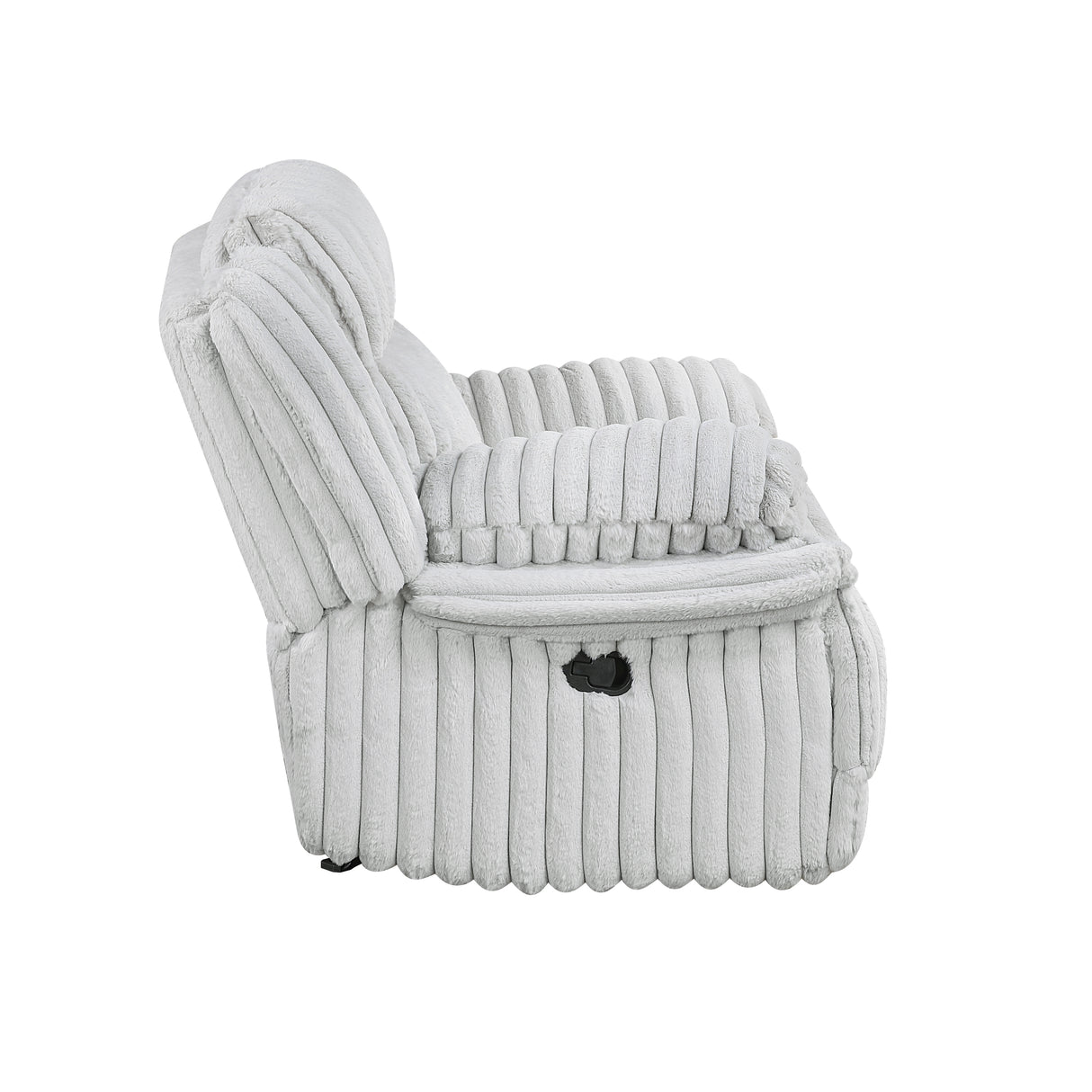 Goodland Gray Glider Reclining Chair from Homelegance - Luna Furniture