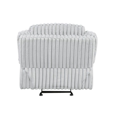 Goodland Gray Glider Reclining Chair from Homelegance - Luna Furniture