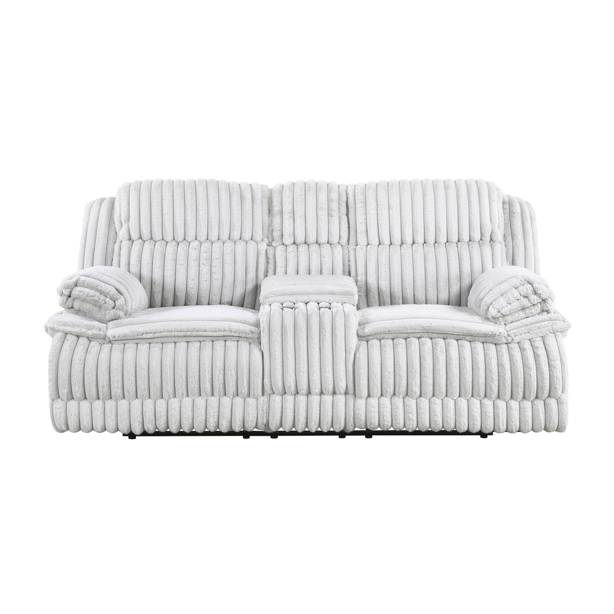 Goodland Gray Double Reclining Living Room Set from Homelegance - Luna Furniture