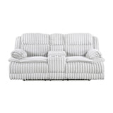 Goodland Gray Double Reclining Living Room Set from Homelegance - Luna Furniture