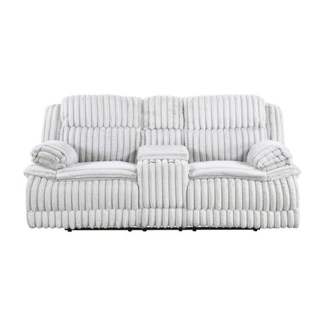 Goodland Gray Double Reclining Living Room Set from Homelegance - Luna Furniture