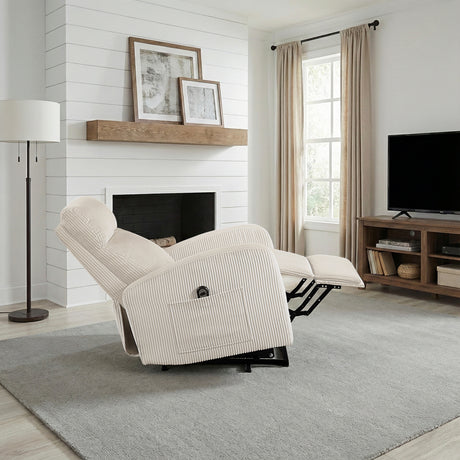 Parsons Beige Power Lift Chair from Homelegance - Luna Furniture