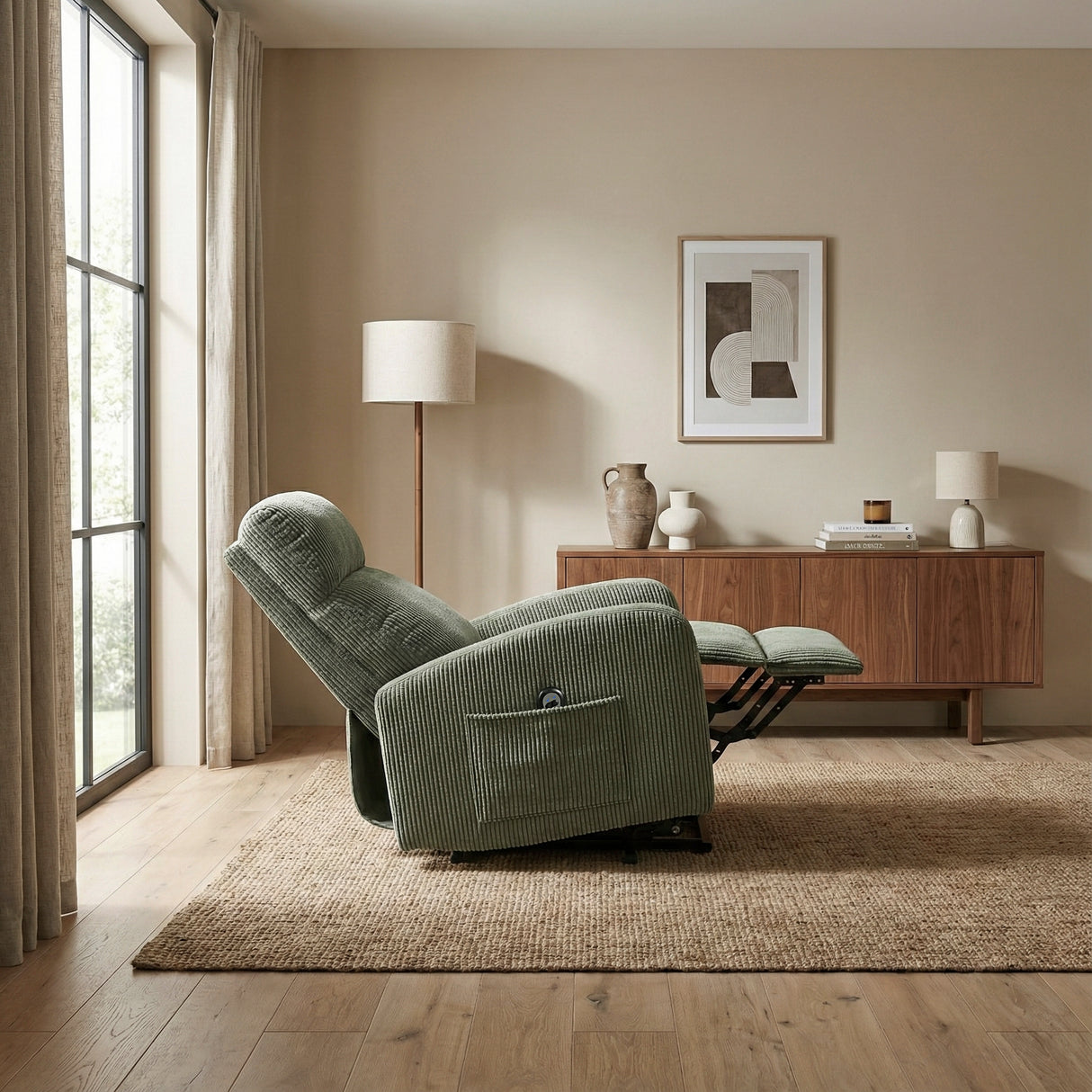 Parsons Green Power Lift Chair from Homelegance - Luna Furniture