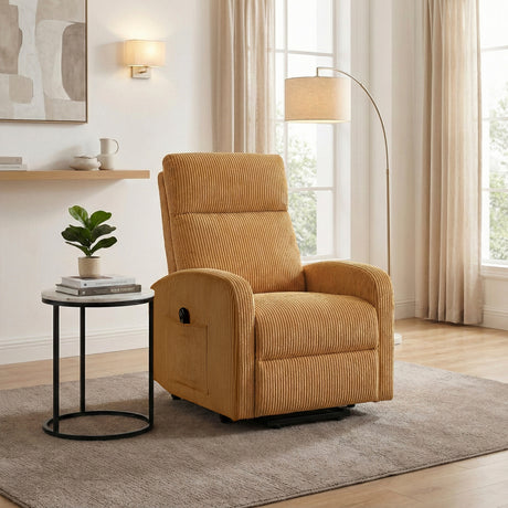 Parsons Yellow Power Lift Chair from Homelegance - Luna Furniture
