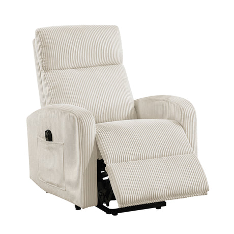 Parsons Beige Power Lift Chair from Homelegance - Luna Furniture