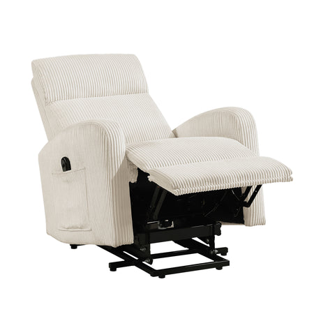 Parsons Beige Power Lift Chair from Homelegance - Luna Furniture